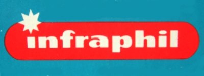 Philips Infraphil heat lamp logo/word mark