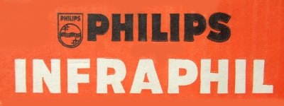 Philips Infraphil heat lamp word mark