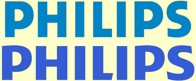 the 2008 Philips word mark update