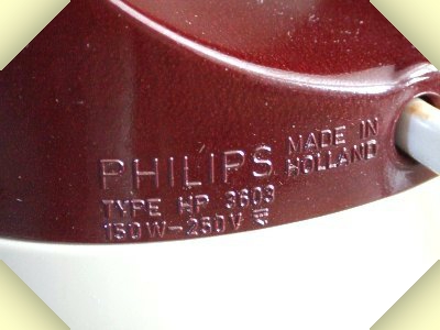 Philips Infraphil HP3603 word mark and model number
